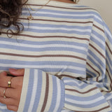 Trinity Striped Blouse - PAPER DOLL