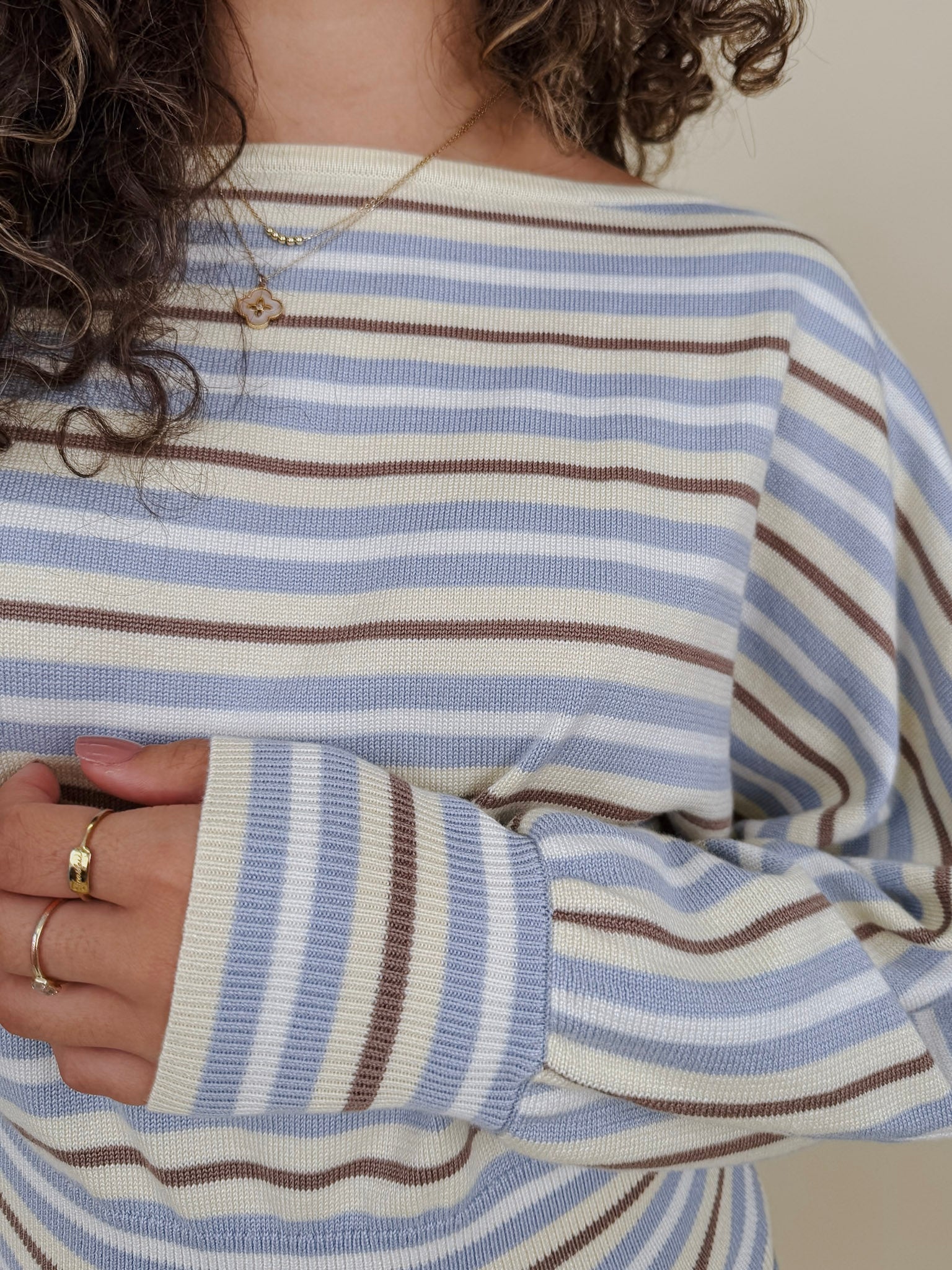 Trinity Striped Blouse - PAPER DOLL