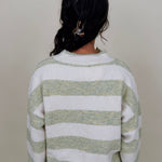 Melanie Striped Cardigan - PAPER DOLL