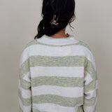 Melanie Striped Cardigan - PAPER DOLL
