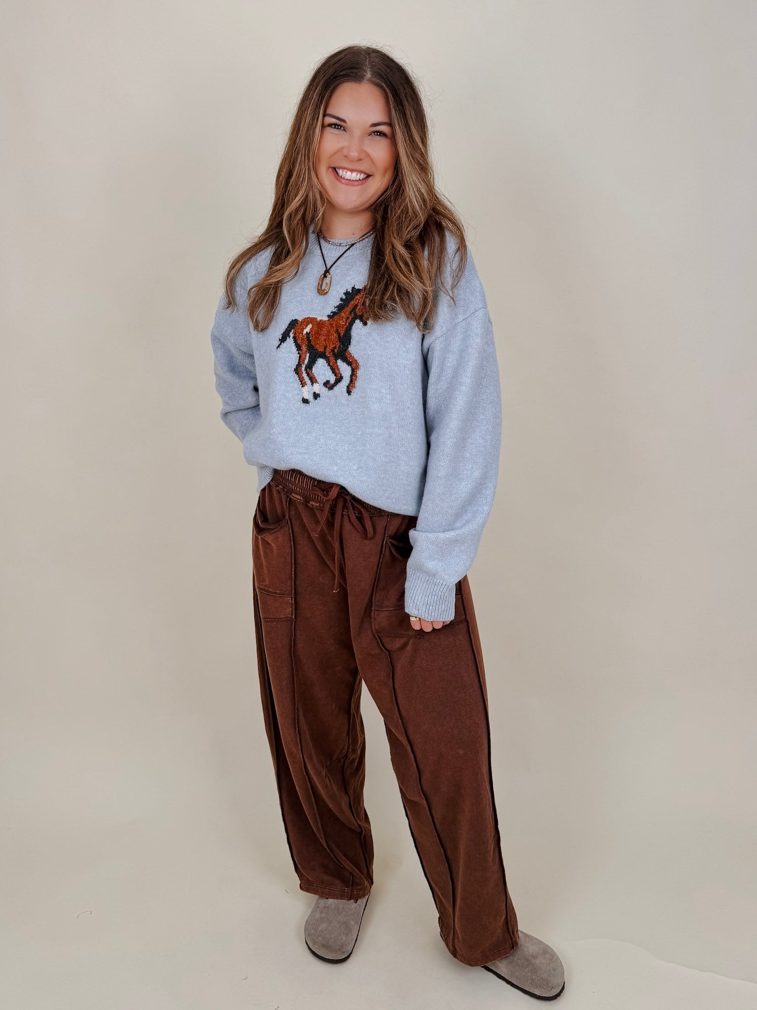 Hold Your Horses Sweater - PAPER DOLL