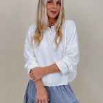 Della Super Soft Button Up Knit Sweater - PAPER DOLL