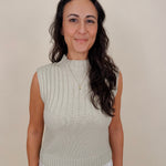 Blair Mock Neck Knit Top - PAPER DOLL