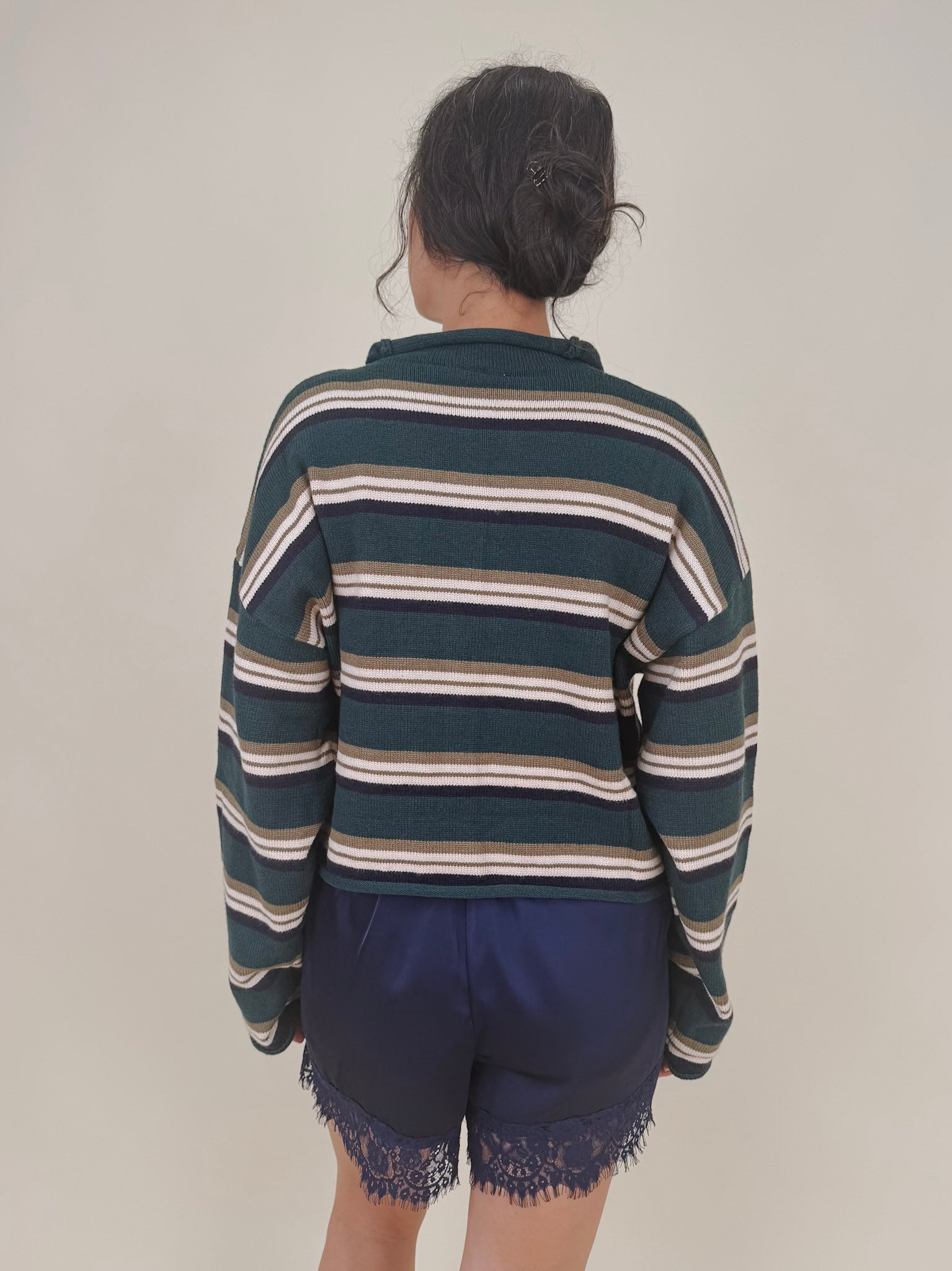 Meg Striped Cardigan - PAPER DOLL