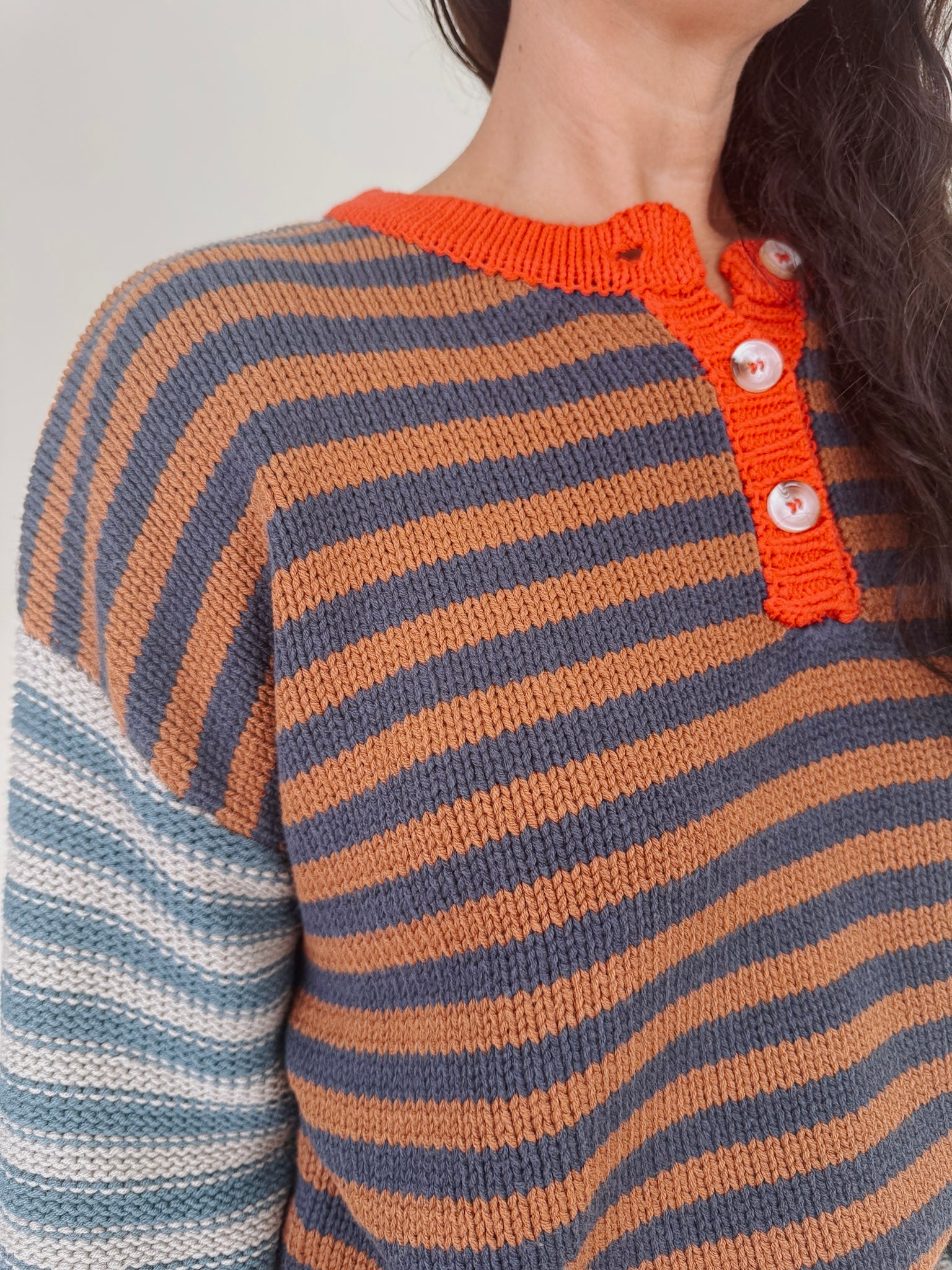 Fireside Multi Stripe Sweater - PAPER DOLL