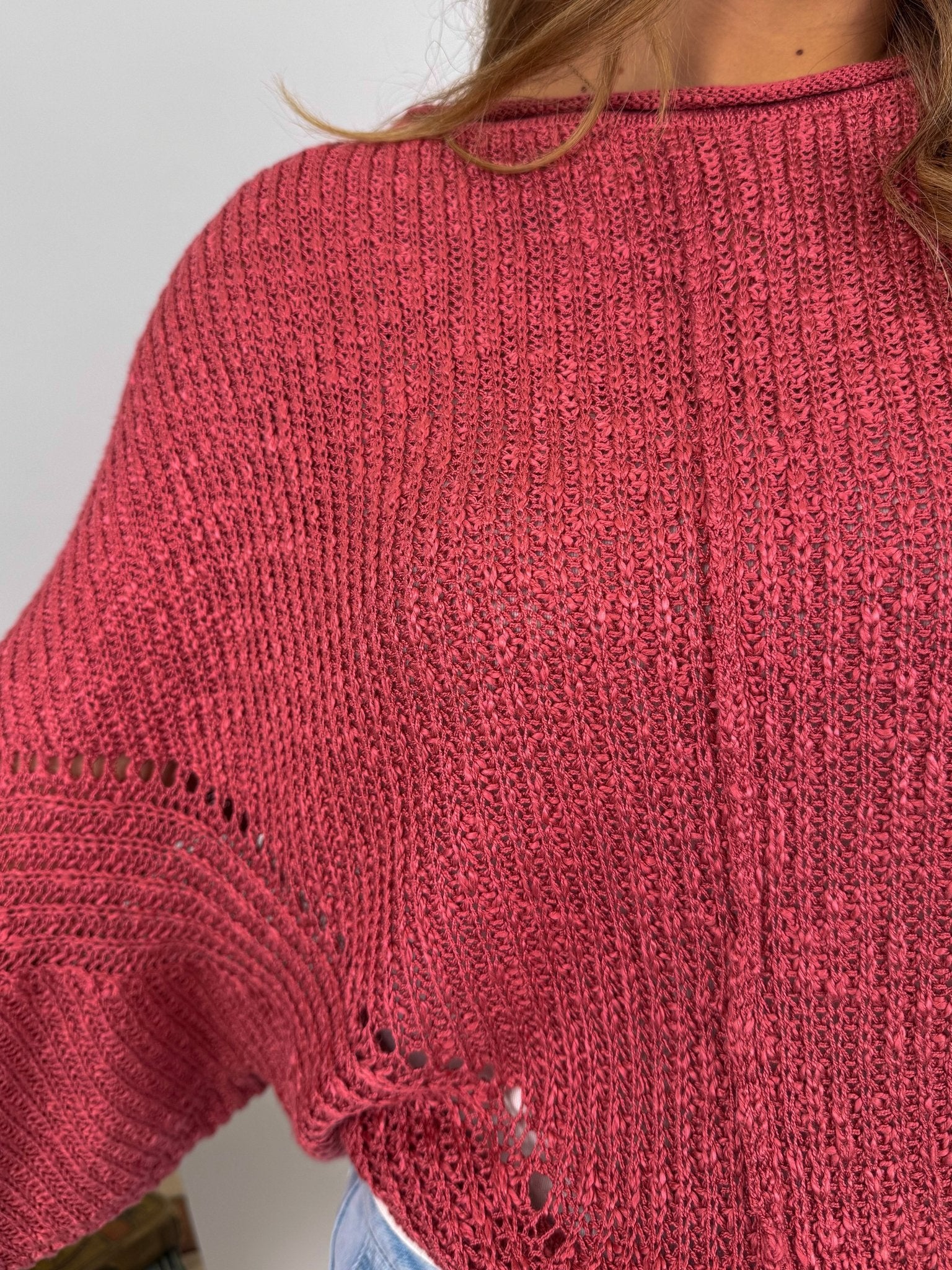 Just Because Relaxed Fit Pullover - PAPER DOLL