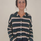 Meg Striped Cardigan - PAPER DOLL