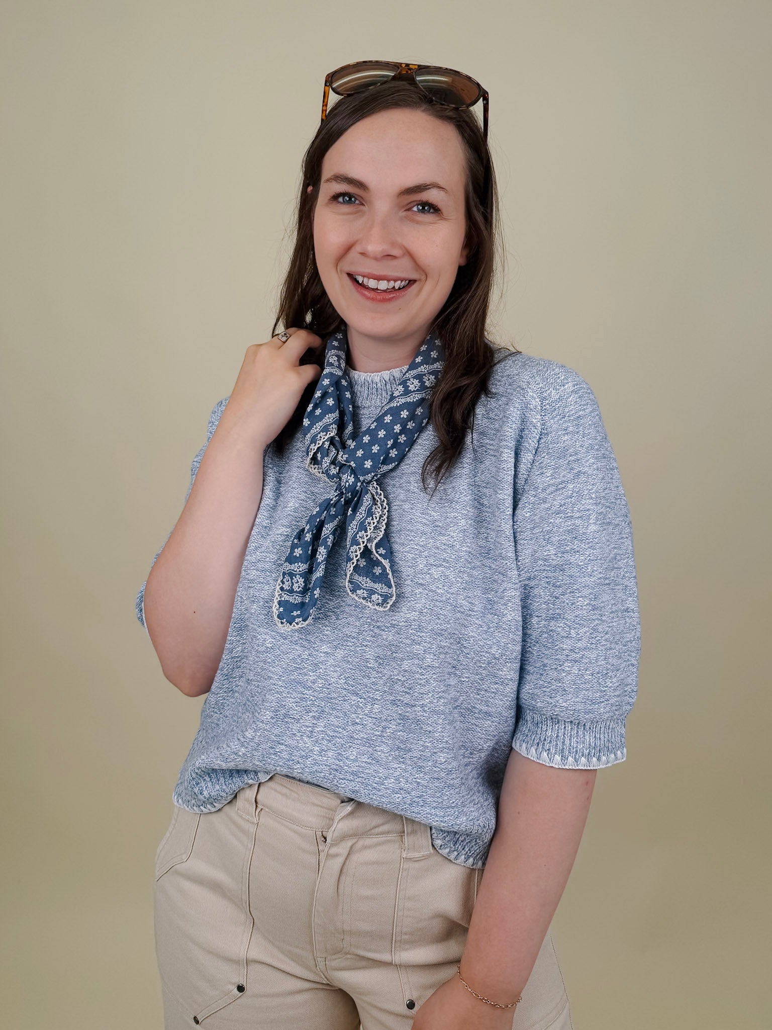 Complete Knit Sweater Top - PAPER DOLL