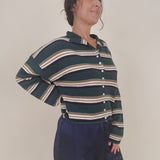 Meg Striped Cardigan - PAPER DOLL