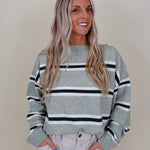 Birdie Boat Neck Sweater - PAPER DOLL