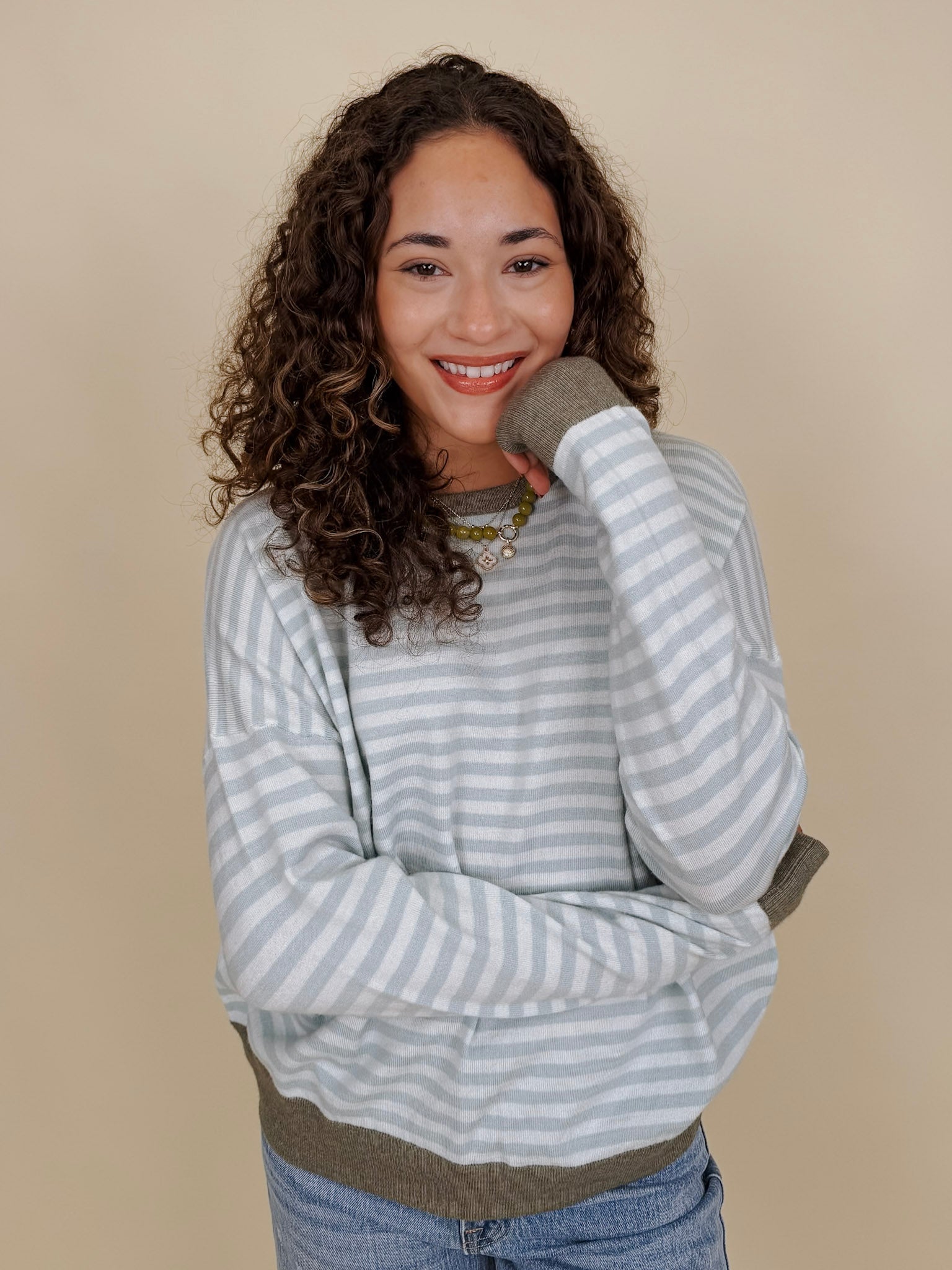 Marina Stripe Sweater - PAPER DOLL