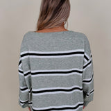 Birdie Boat Neck Sweater - PAPER DOLL