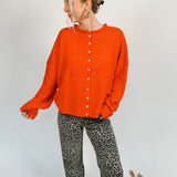 Della Super Soft Button Up Knit Sweater - PAPER DOLL