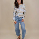 Trinity Striped Blouse - PAPER DOLL