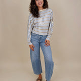 Trinity Striped Blouse - PAPER DOLL