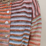 Poppy Rainbow Stripe Cardigan - PAPER DOLL