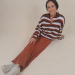 Meg Striped Cardigan - PAPER DOLL