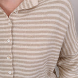 Heartstrings Tugged Striped Cardigan - PAPER DOLL