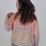 Poppy Rainbow Stripe Cardigan - PAPER DOLL
