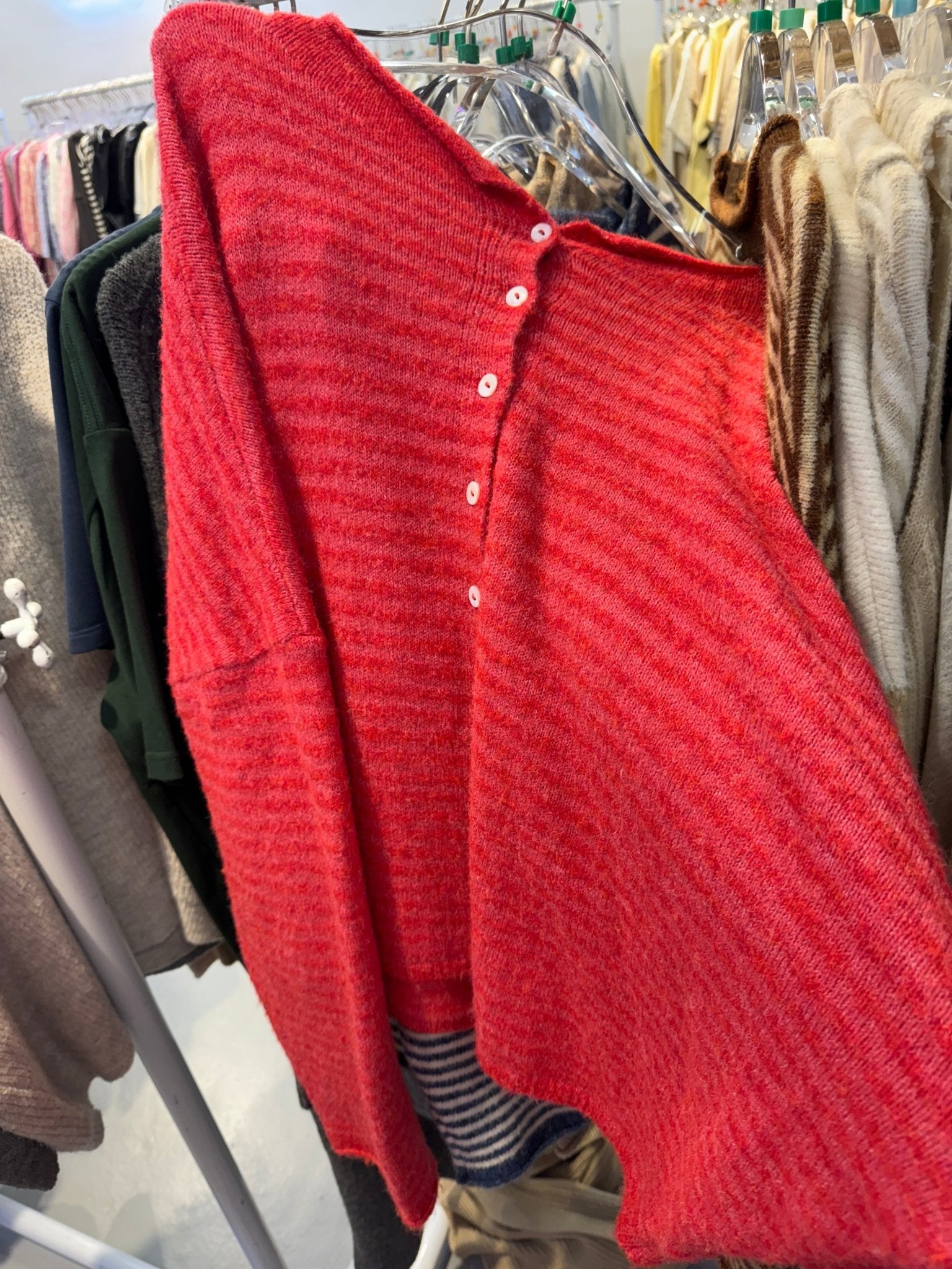 Heartstrings Tugged Striped Cardigan - PAPER DOLL
