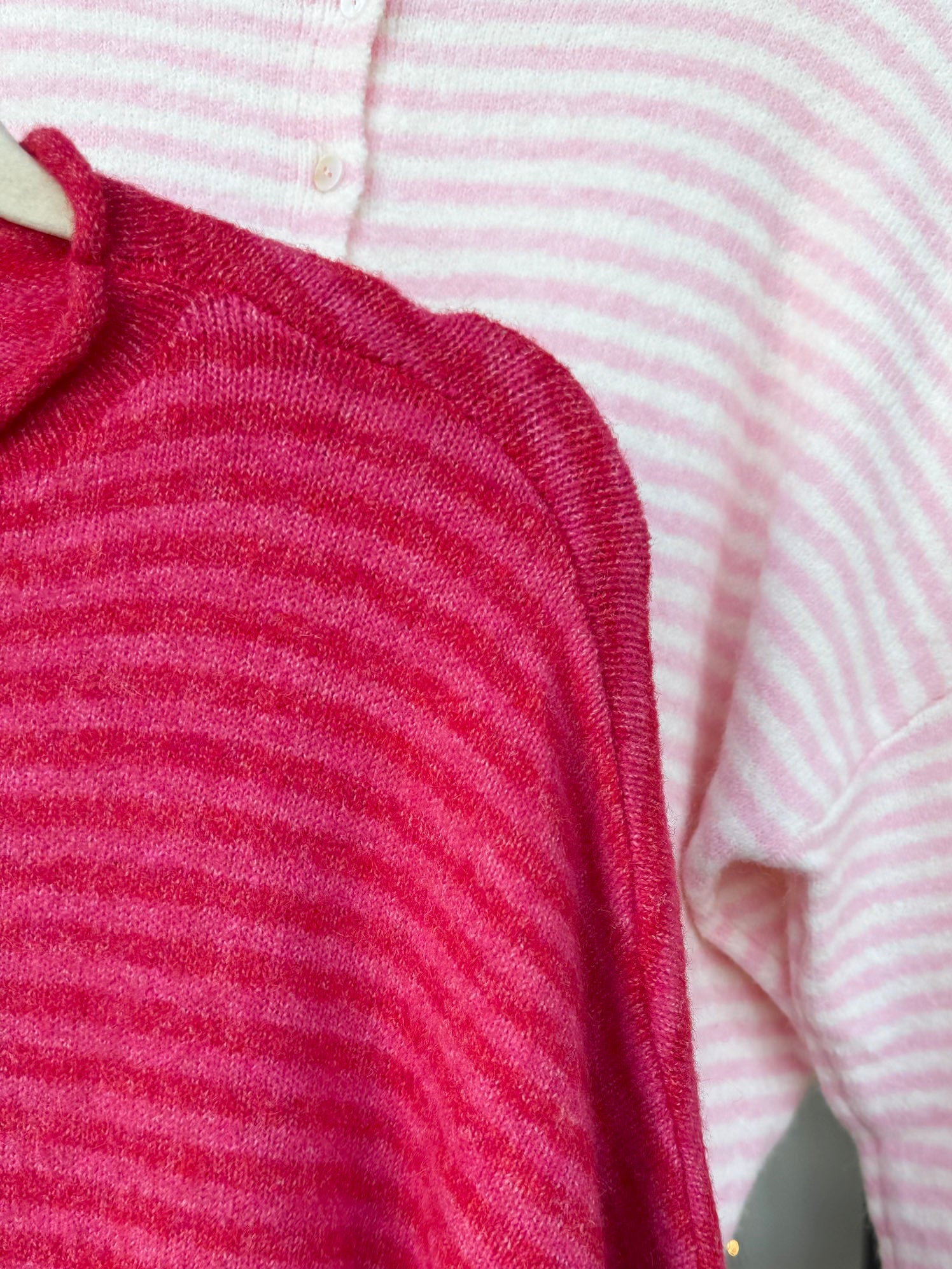 Heartstrings Tugged Striped Cardigan - PAPER DOLL