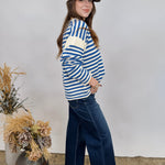 Scarlett Striped Knit Sweater - PAPER DOLL