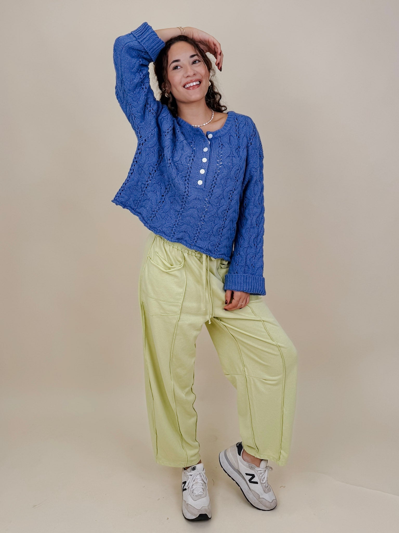 Polly Woven Sweater - PAPER DOLL