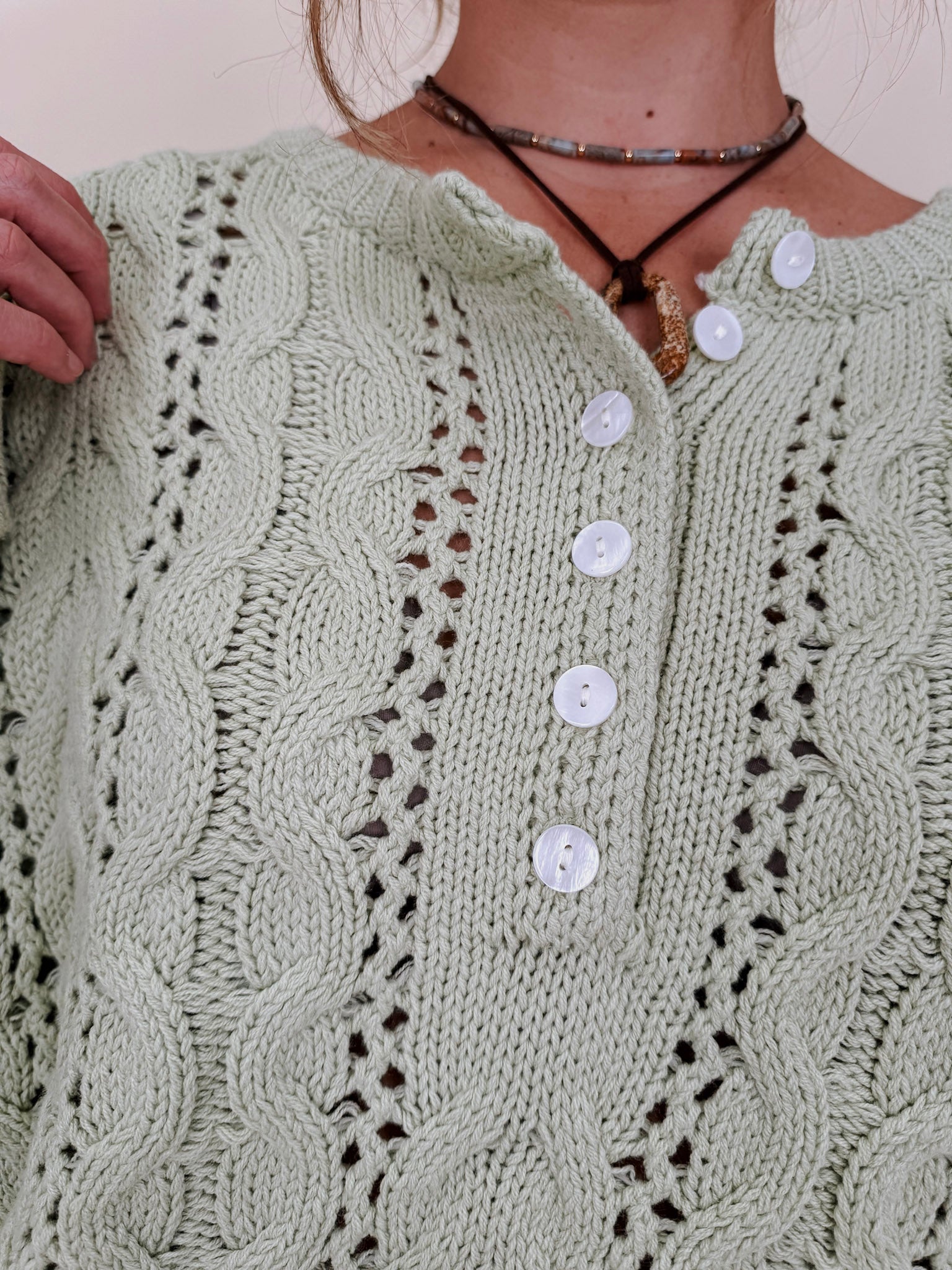 Polly Woven Sweater - PAPER DOLL