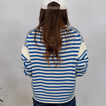 Scarlett Striped Knit Sweater - PAPER DOLL