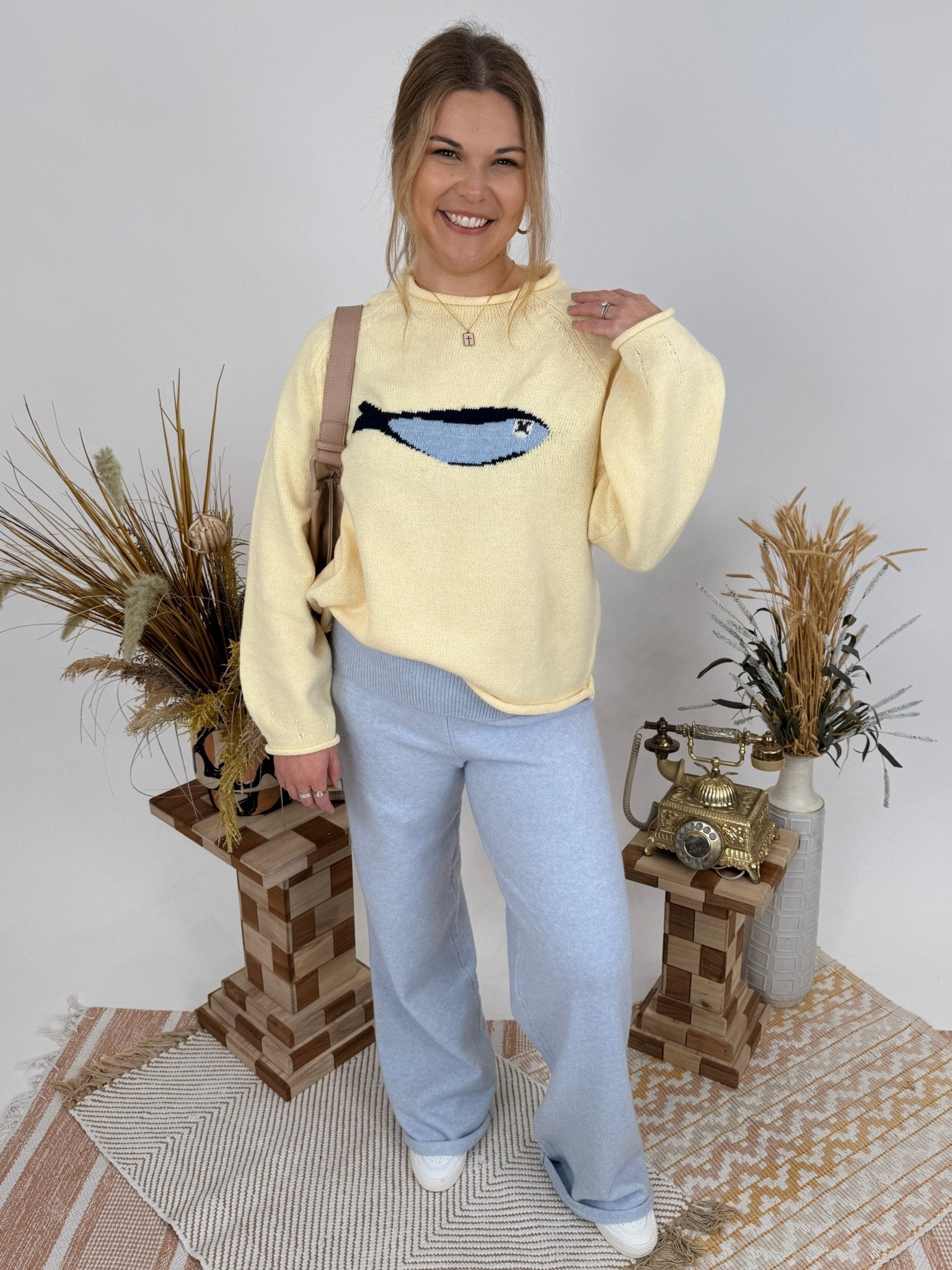 Simply Sweet Sardine Sweater - PAPER DOLL