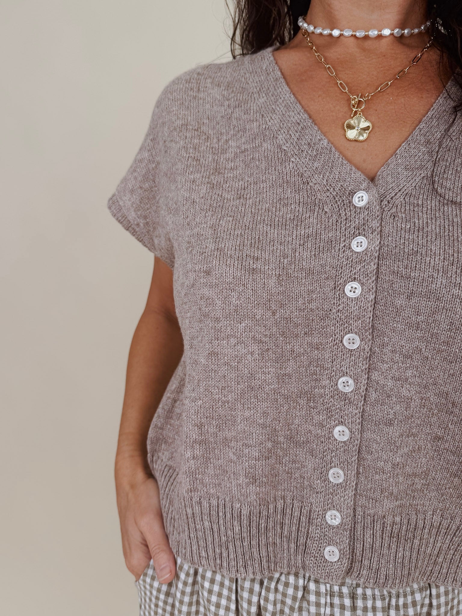 Long Branch Sweater Vest - PAPER DOLL