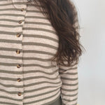 Tori Striped Cardigan - PAPER DOLL