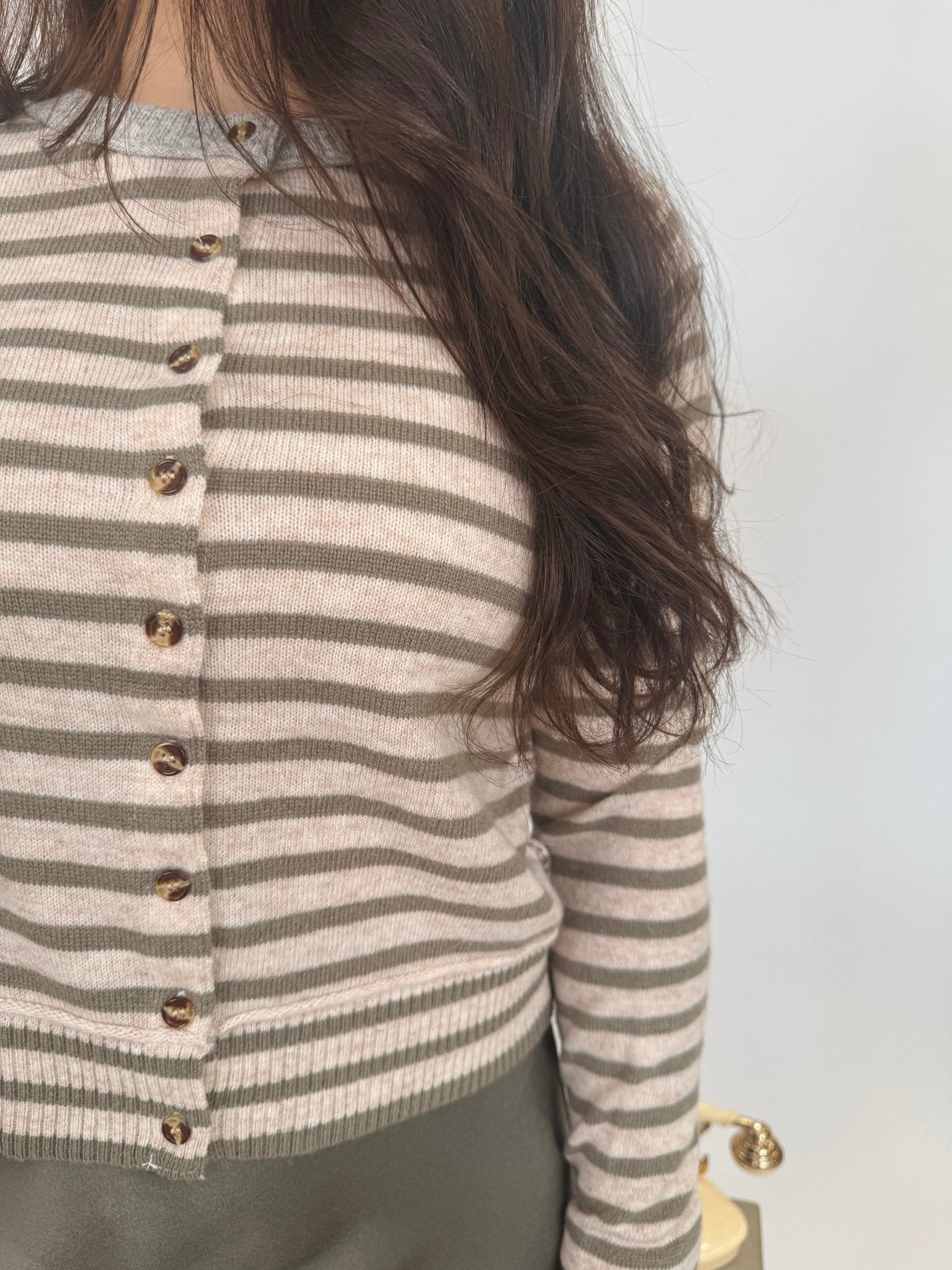 Tori Striped Cardigan - PAPER DOLL