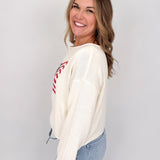 American Flag Graphic Sweater - PAPER DOLL