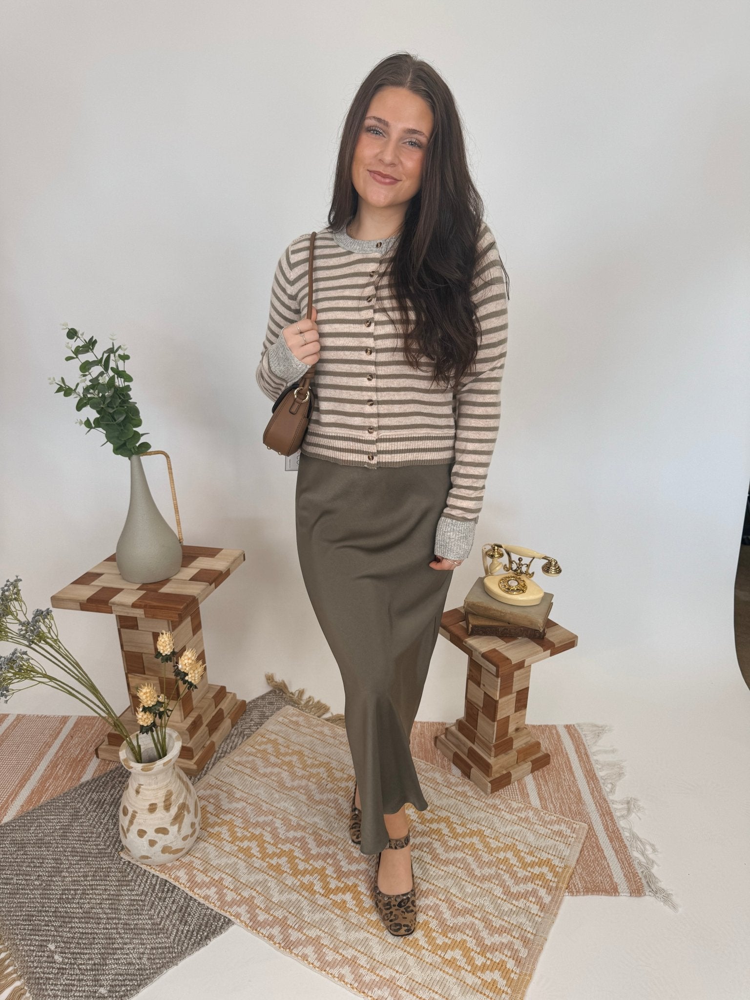 Tori Striped Cardigan - PAPER DOLL