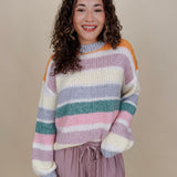 Confetti Color Block Sweater - PAPER DOLL