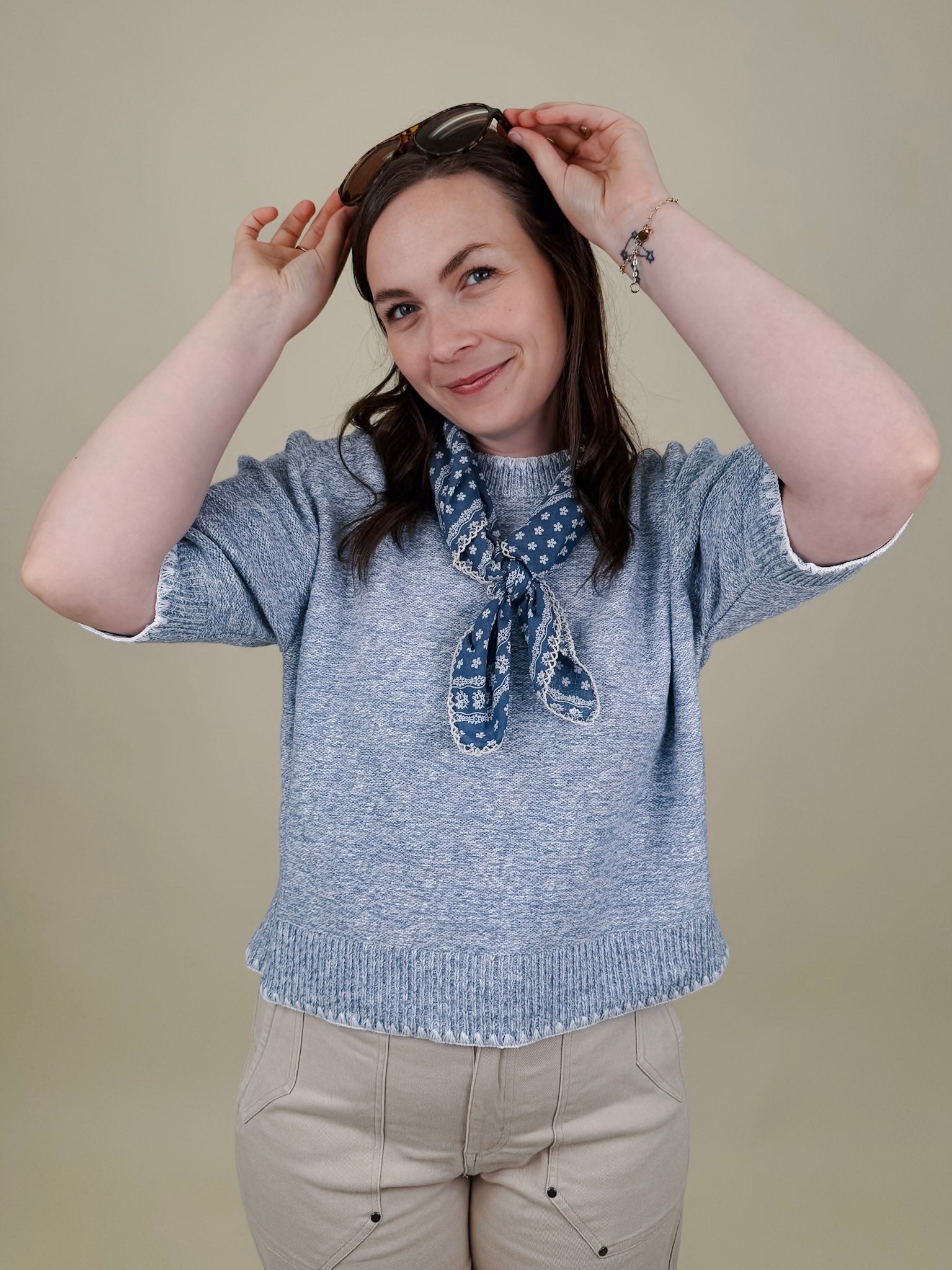 Complete Knit Sweater Top - PAPER DOLL