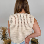 It's Time Chunky Knit Vest - PAPER DOLL