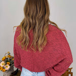 Just Because Relaxed Fit Pullover - PAPER DOLL