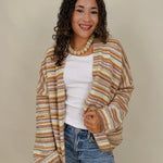 Jackson Striped Cardigan - PAPER DOLL