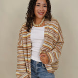 Jackson Striped Cardigan - PAPER DOLL