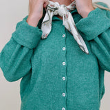 Della Super Soft Button Up Knit Sweater - PAPER DOLL