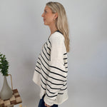Just the Beginning Striped Cardigan - PAPER DOLL