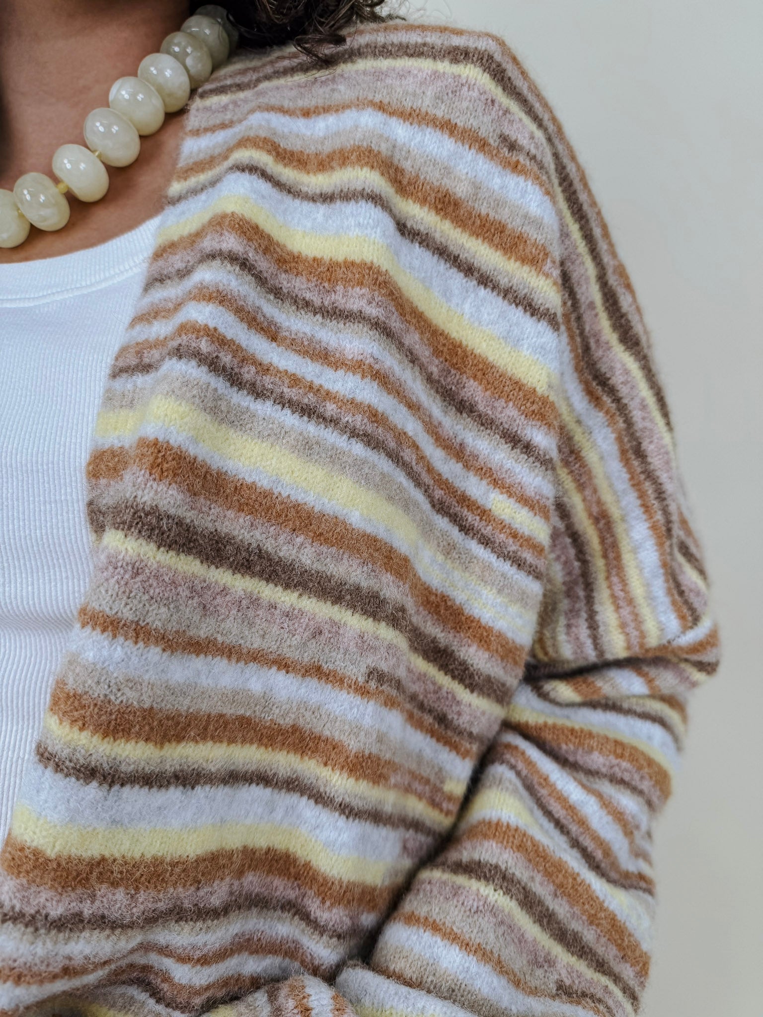Jackson Striped Cardigan - PAPER DOLL