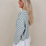 Jesslia Striped Cardigan - PAPER DOLL