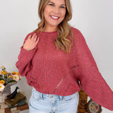 Just Because Relaxed Fit Pullover - PAPER DOLL