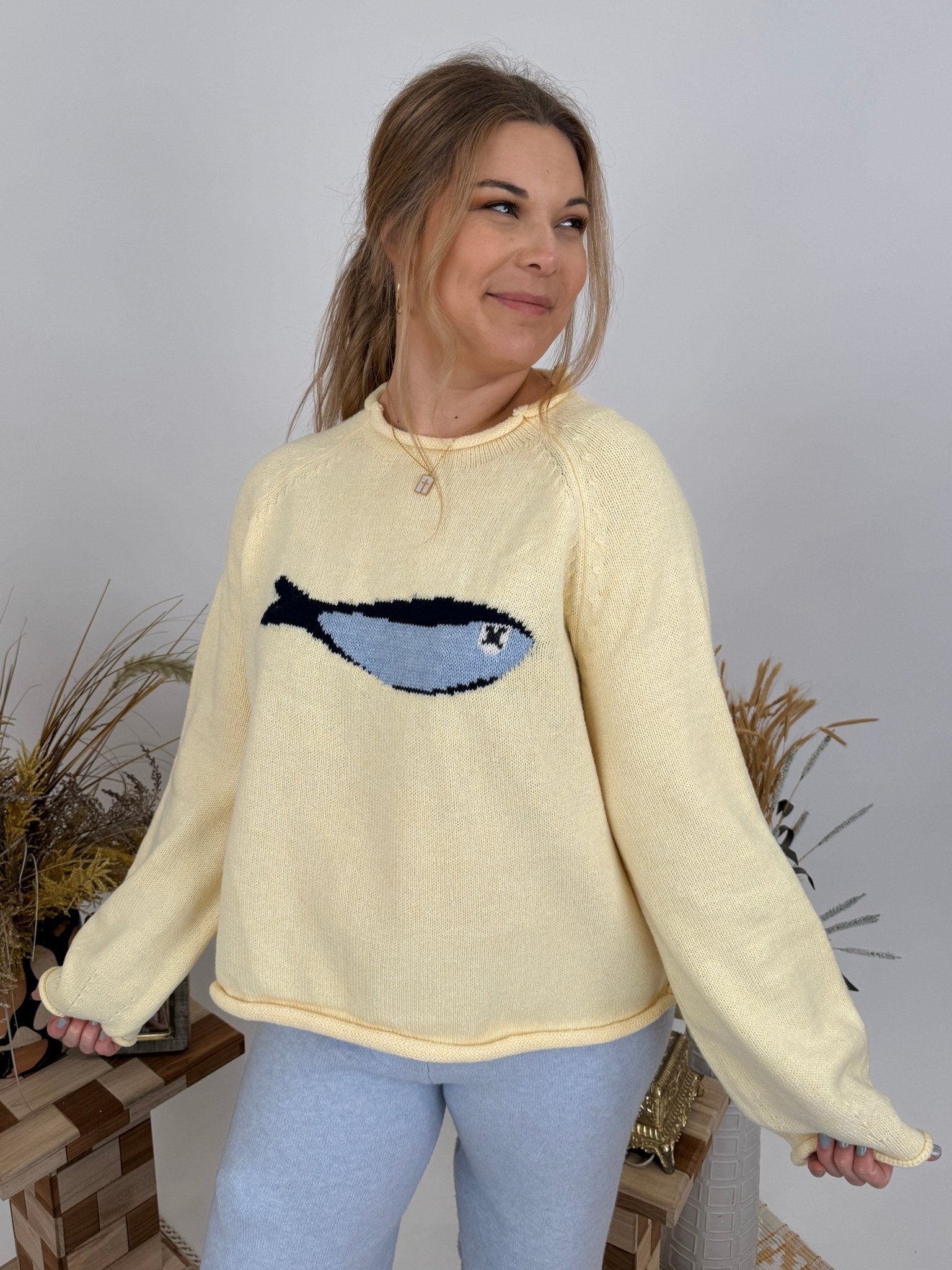 Simply Sweet Sardine Sweater - PAPER DOLL