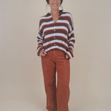 Meg Striped Cardigan - PAPER DOLL