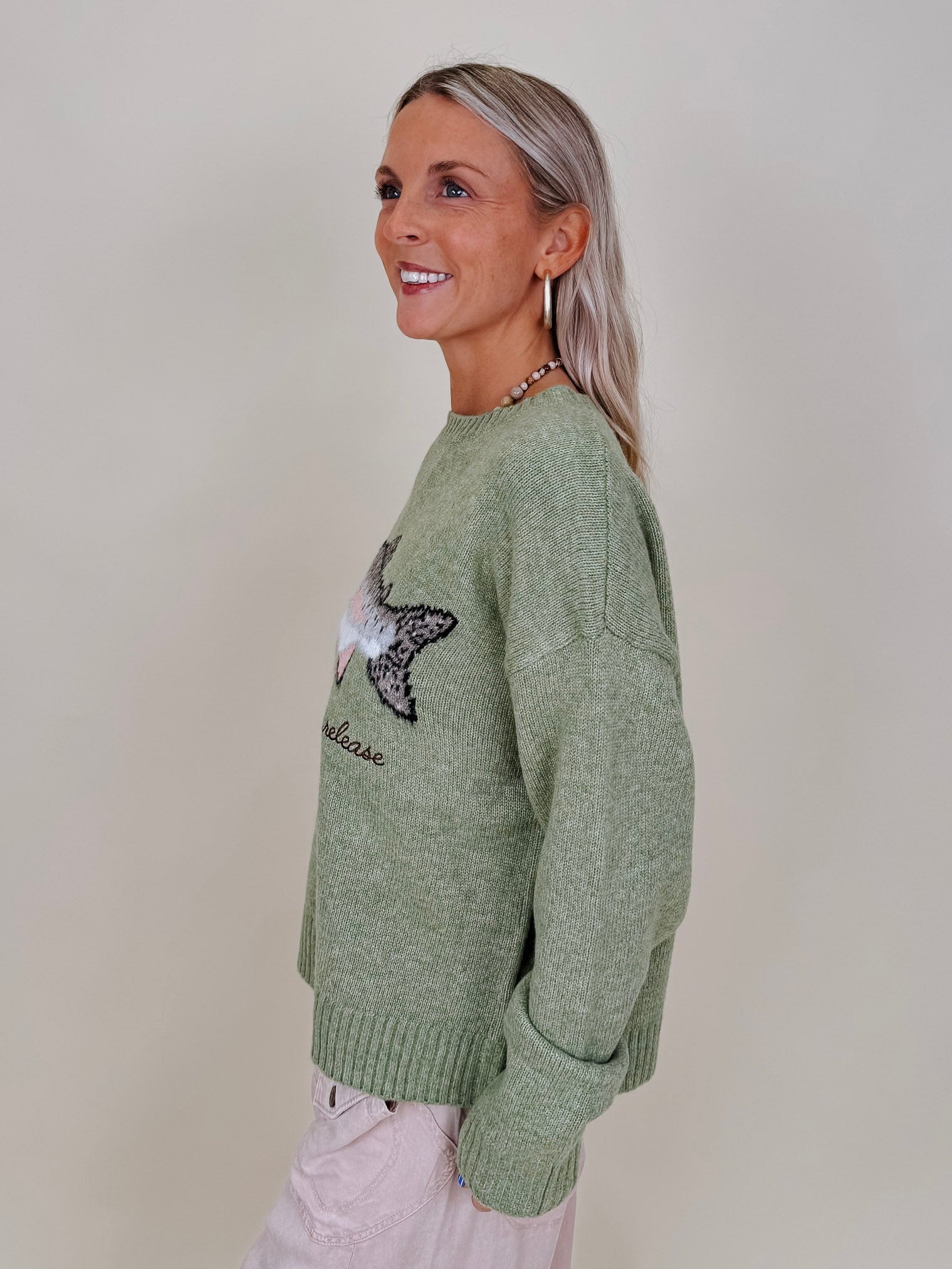 Catch & Release Icon Sweater - PAPER DOLL