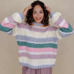 Confetti Color Block Sweater - PAPER DOLL